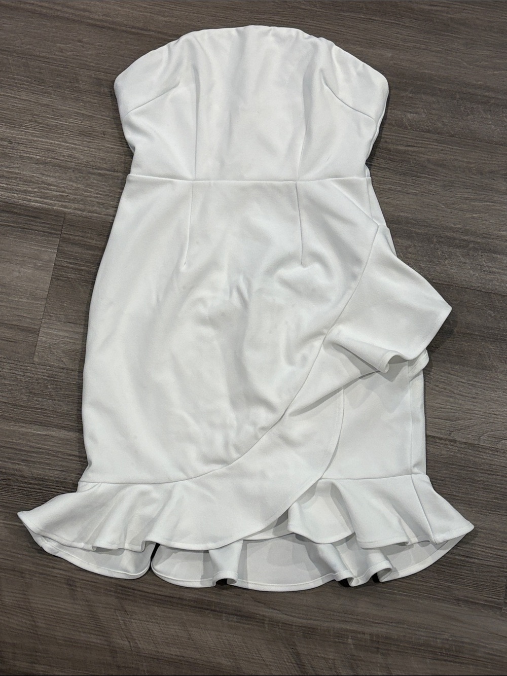 Hello Molly white mini dress